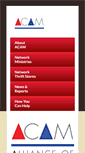 Mobile Screenshot of acamweb.org